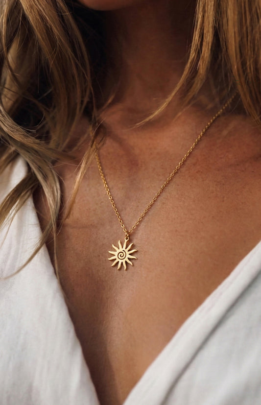 SAHARA ~ auksinis kaklo papuošalas