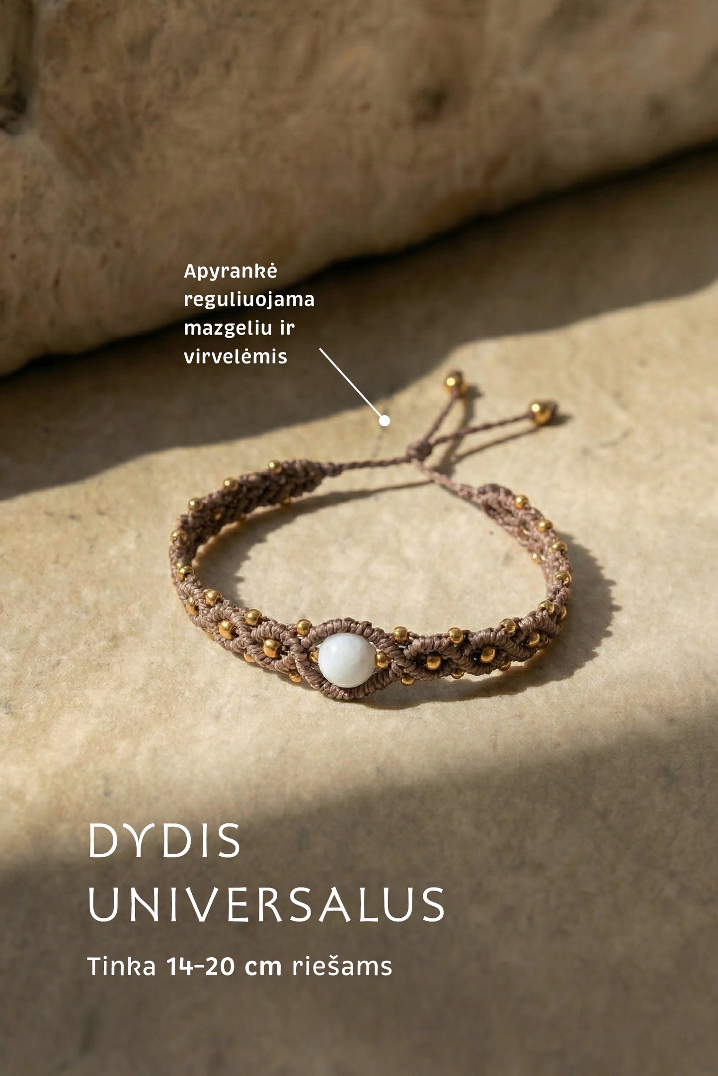 Bohemiska apyranke ranku darbo. Bohemiski papuosalai. Haulito akmuo.