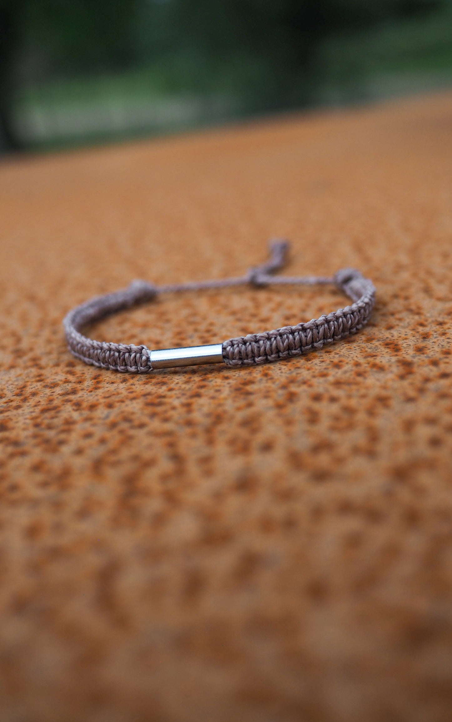 I CAN ~ ruda vyriška pinta apyrankė