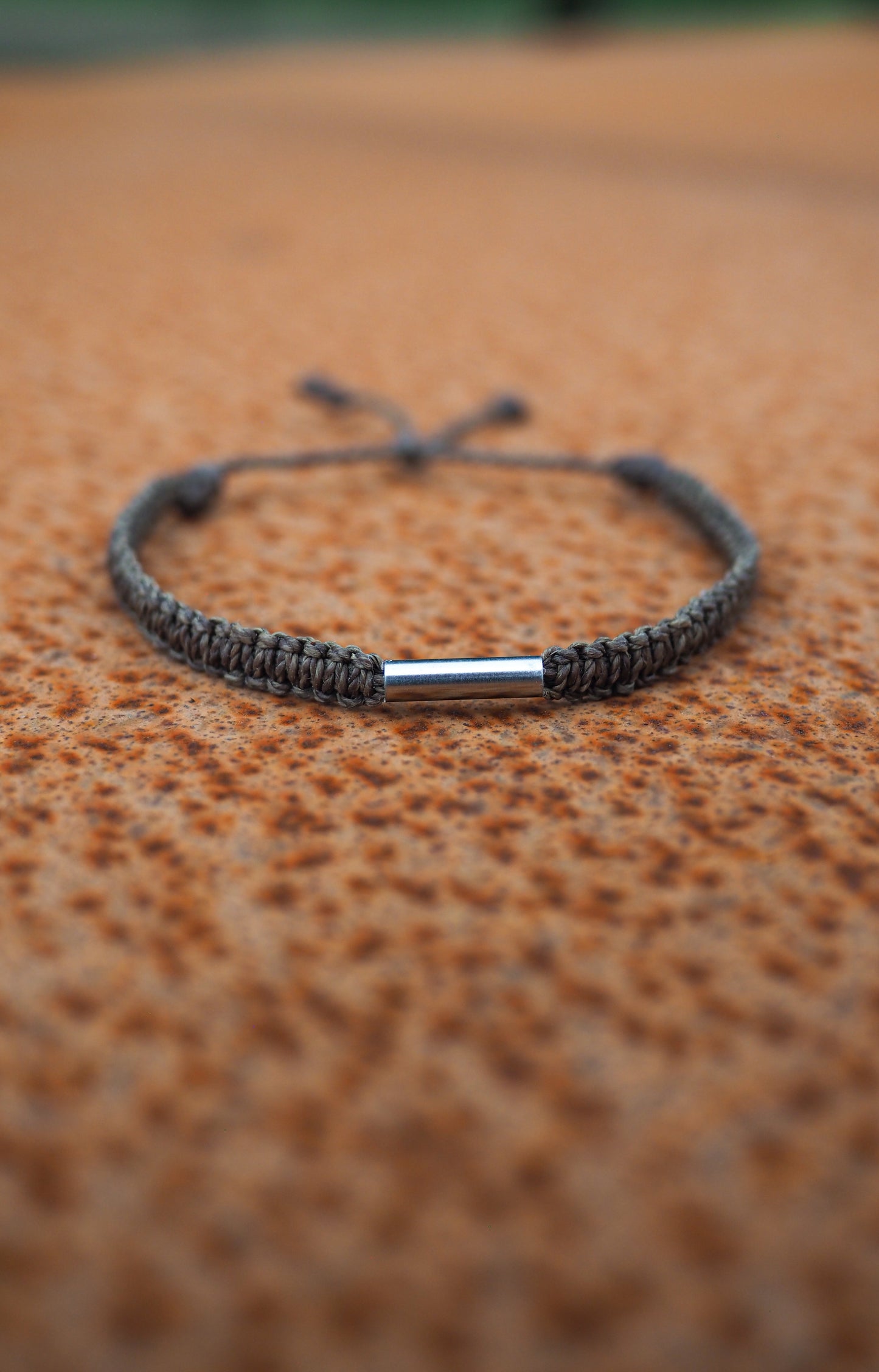 I CAN ~ chaki vyriška pinta apyrankė