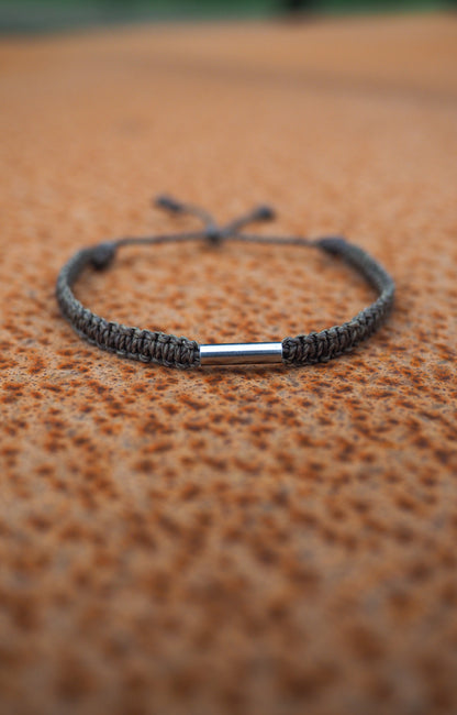 I CAN ~ chaki vyriška pinta apyrankė