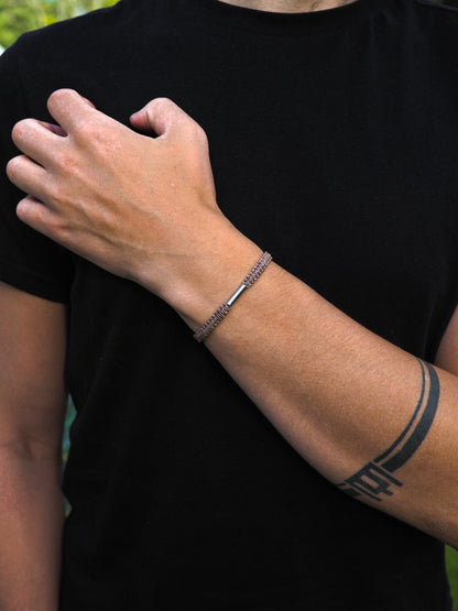 I CAN ~ ruda vyriška pinta apyrankė