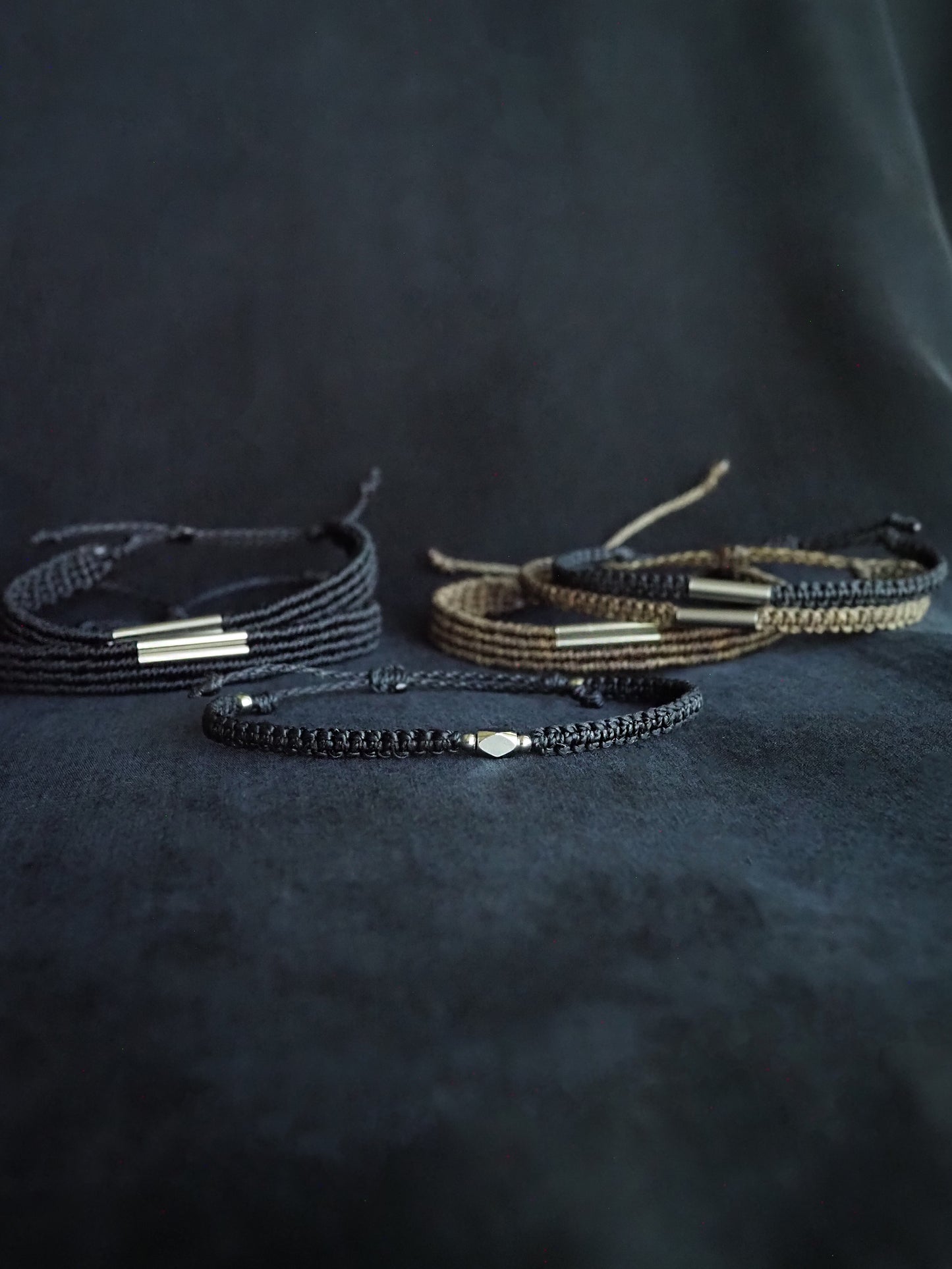 WHAT IF ~ vyriška macrame pinta apyrankė