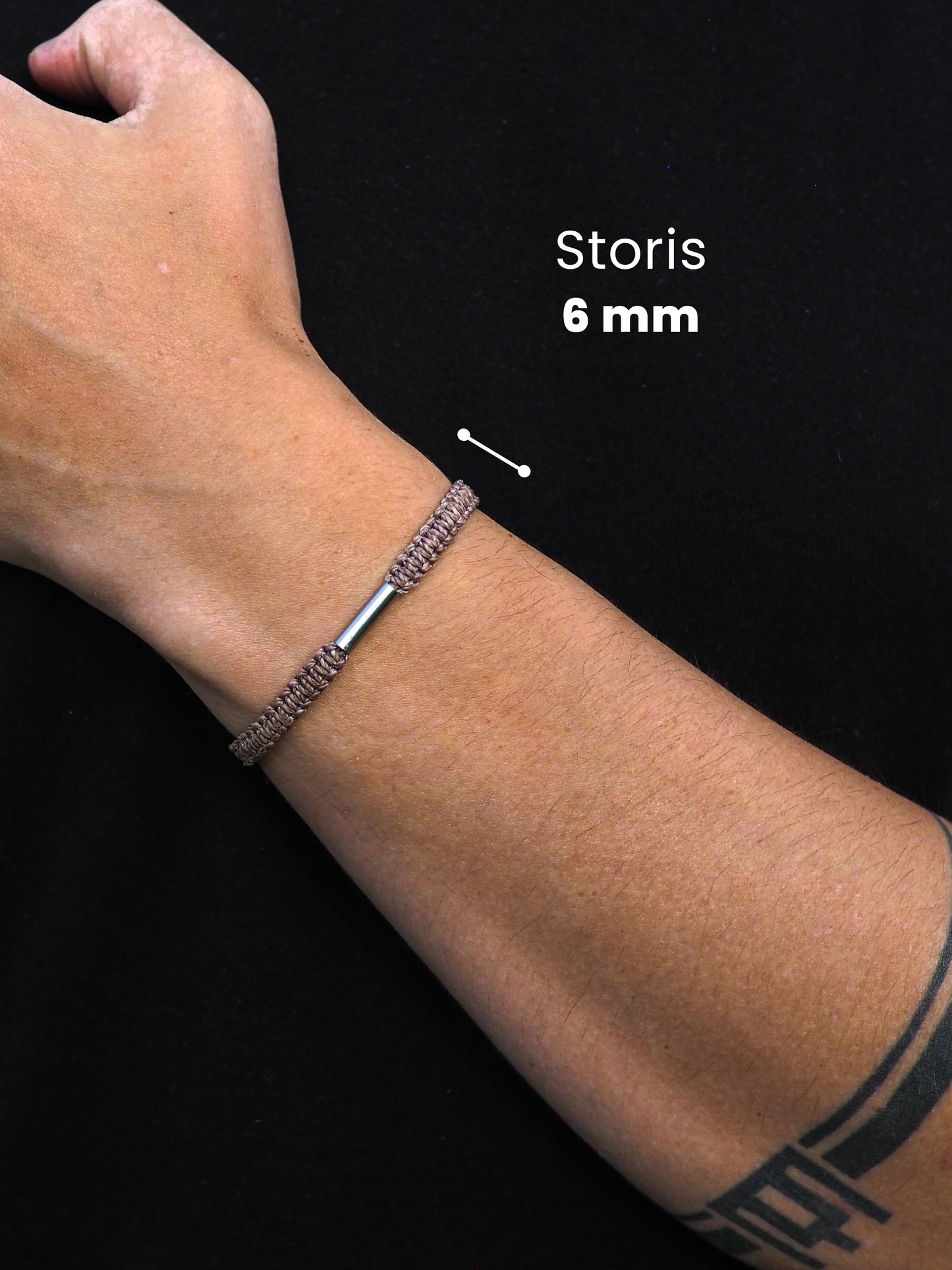 I CAN ~ ruda vyriška pinta apyrankė