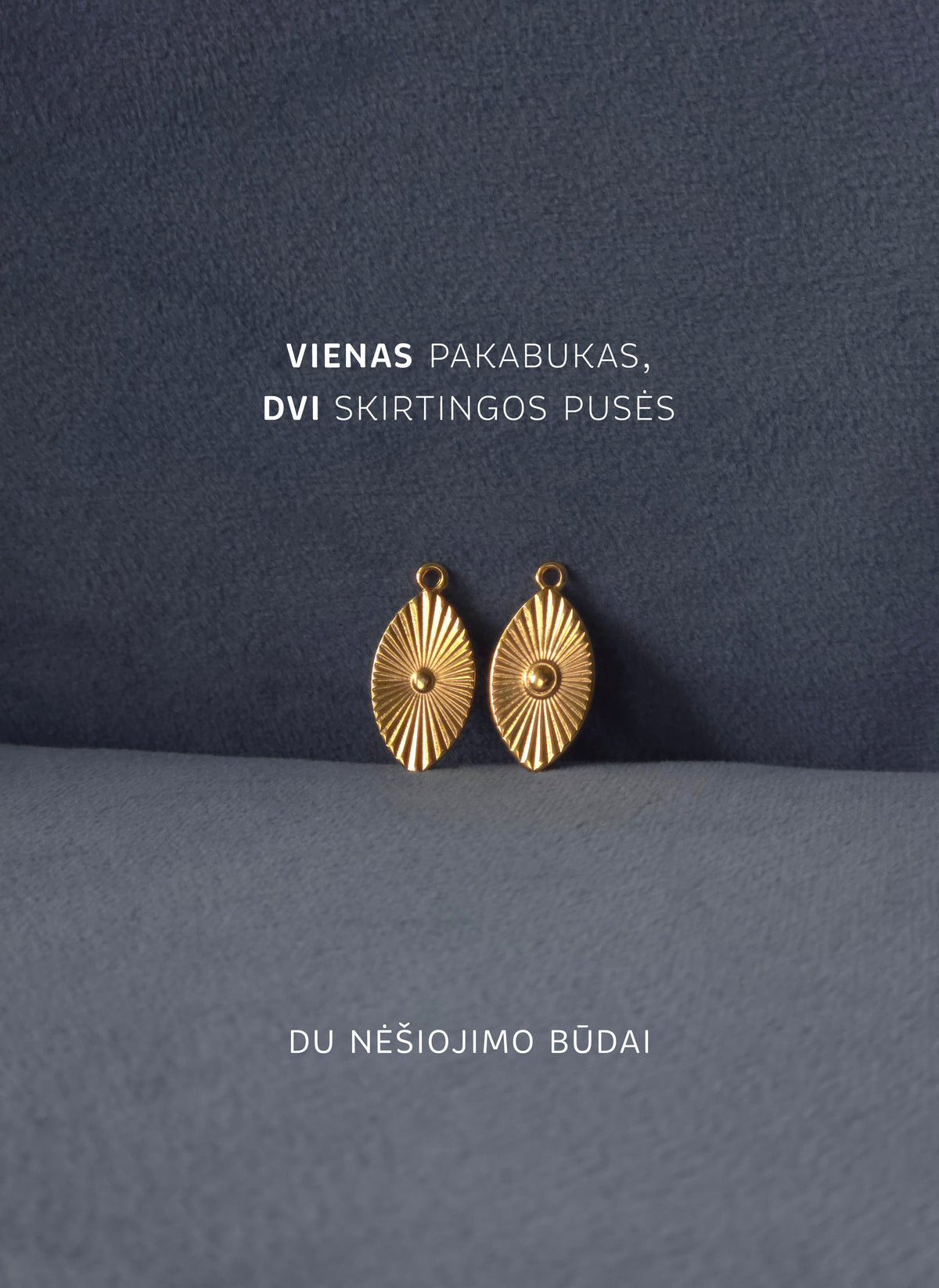 SOLÉA ~ auksinis kaklo papuošalas