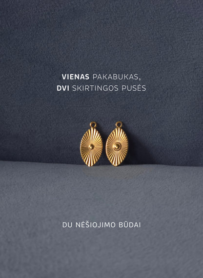 SOLÉA ~ auksinis kaklo papuošalas