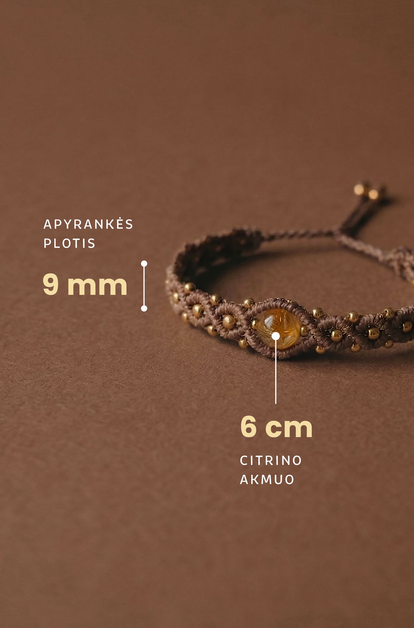 Natūralių tikrų mineralų ir kristalų apyrankės. 
