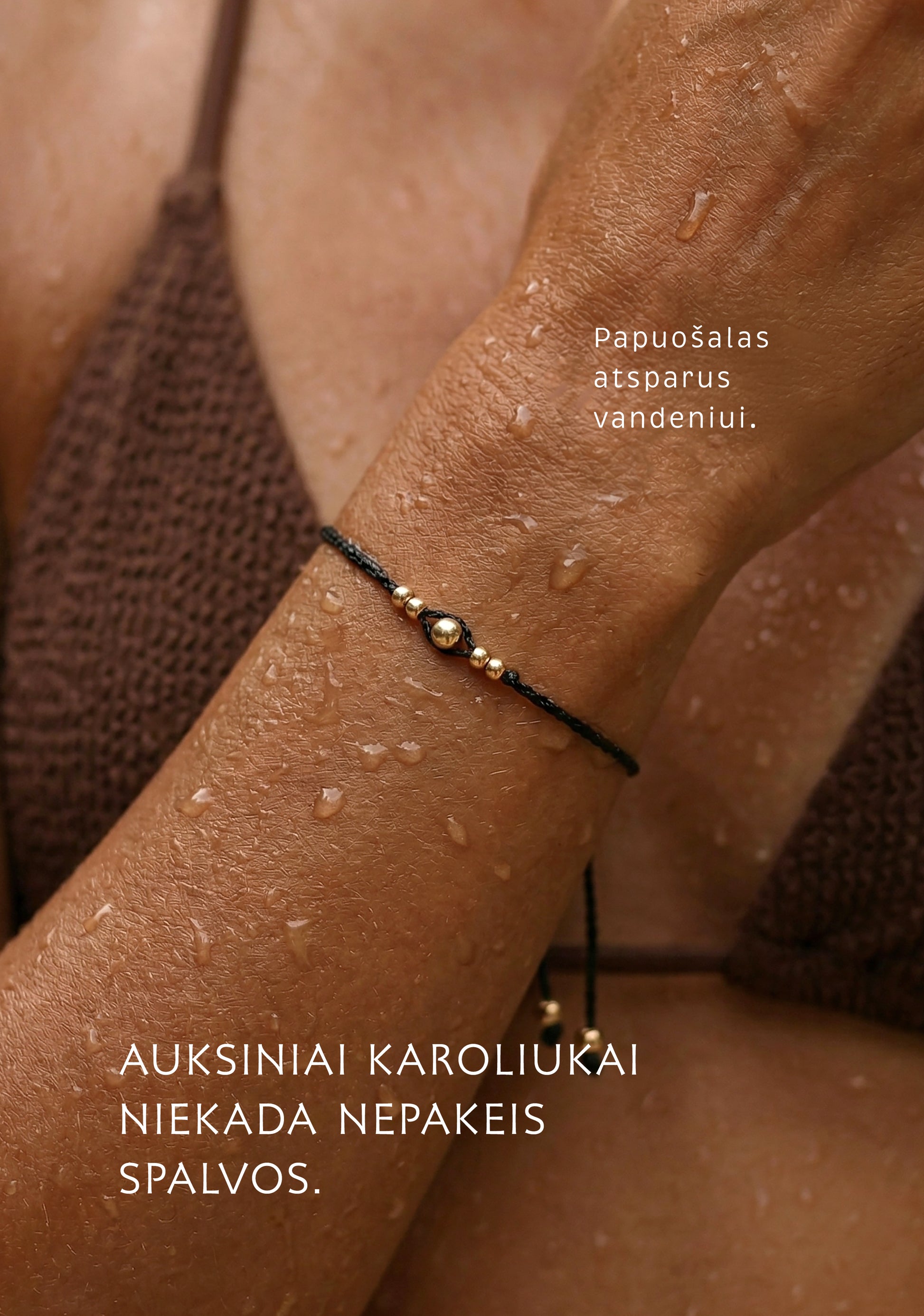 Unikali apyranke moterims su juodos spalvos.