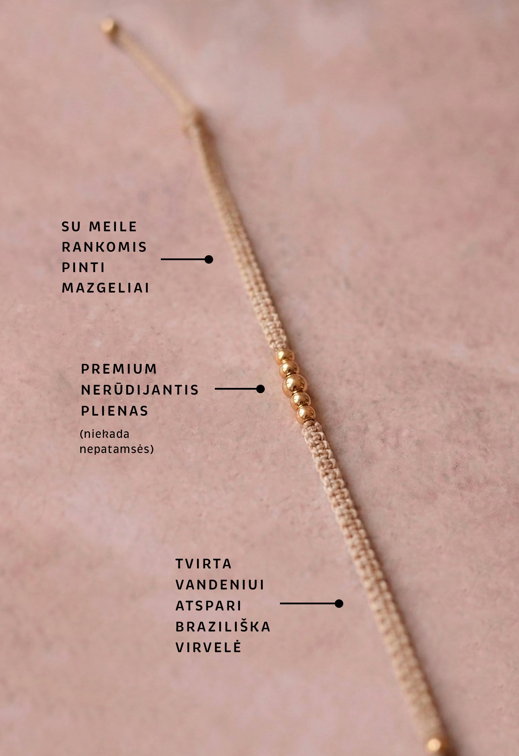 Kojos grandinele tinka vestuvems, nuotakai, kelionems. Stilingas, unikalus, ranku darbo.